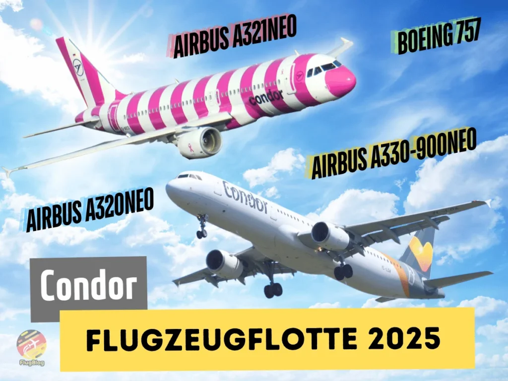 Condor Flugzeugflotte 2025