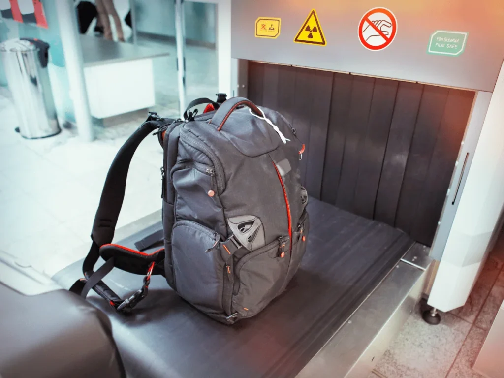 verbotene Dinge im Koffer